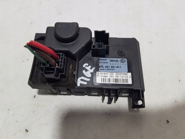 heater fan resistor MERCEDES W221 W216