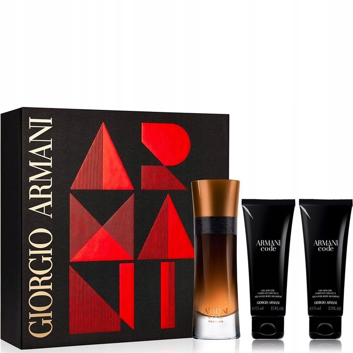 giorgio armani armani code profumo ekstrakt perfum 60 ml   zestaw  