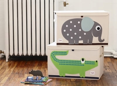 3 Sprouts Коробка що закриваються Для іграшок Слоник — фото 5