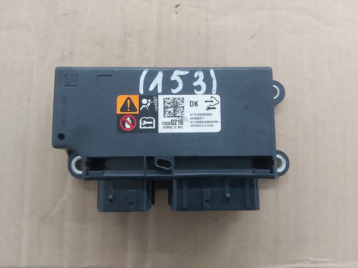 modul SENSOR airbagov POWIETRZNYCH 13590216 OPEL MOKKA