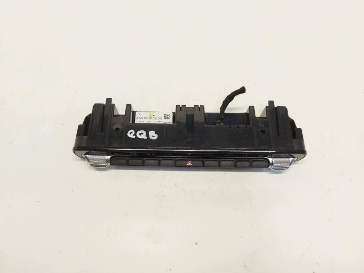 Mercedes EQB 250+ X243 w247 control panel of the air conditioning A2479056603