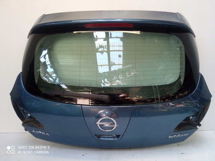 OPEL ASTRA J HB heckklappe kofferraumdeckel Kofferraum Z22S EUROPA besch.