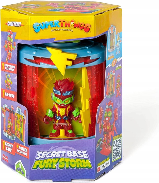 SuperThings Секретна База Fury Storm - секретна схованка Kazoom Power