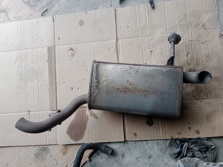 muffler, exhaust KONCOWY PEUGEOT 508 CITRO 9681229480