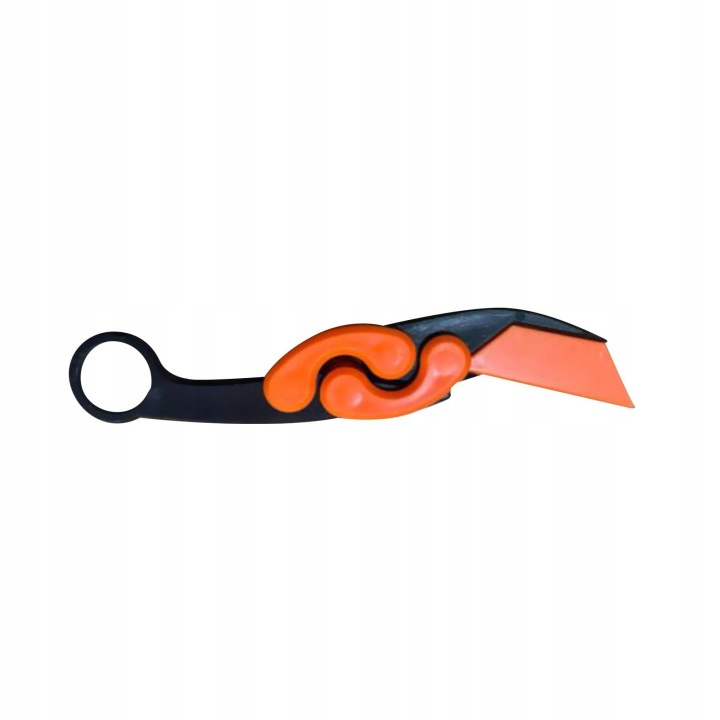Друк 3D Фіджет Knife Toys Подарунки для гостей Butterfly Claw Knife Toy зелений — фото 13