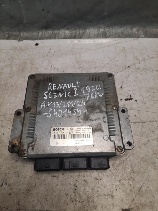 riadiaca jednotka MOTORA RENAULT SCENIC 1.9 DCI 0281010819