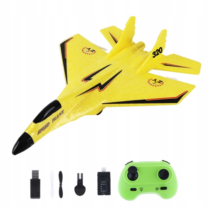 RC Plane rc літак пульт літака Жовтий