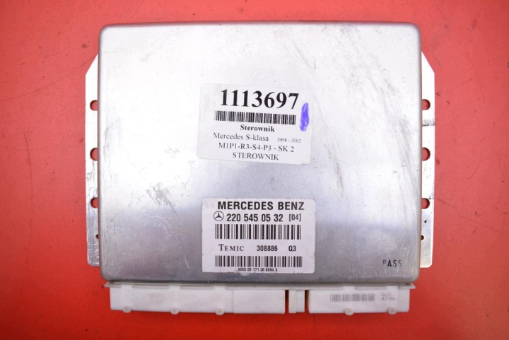 control unit module springing 2205450532 MERCEDES S-KLASA W220 3.2 CDI 197 KM