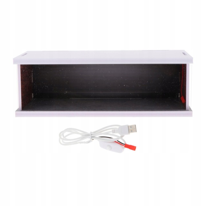Вітрина паркувальна в масштабі 1:64 Захисна зі світлом LED Стиль A — фото 13