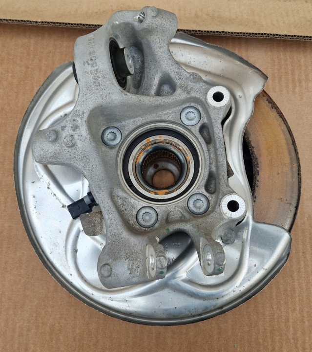 achsschenkel radnabe radlager bremsscheibe schenkel AUDI Q5 LIFT 80A505436J top zustand rechts 2,0 TFSI