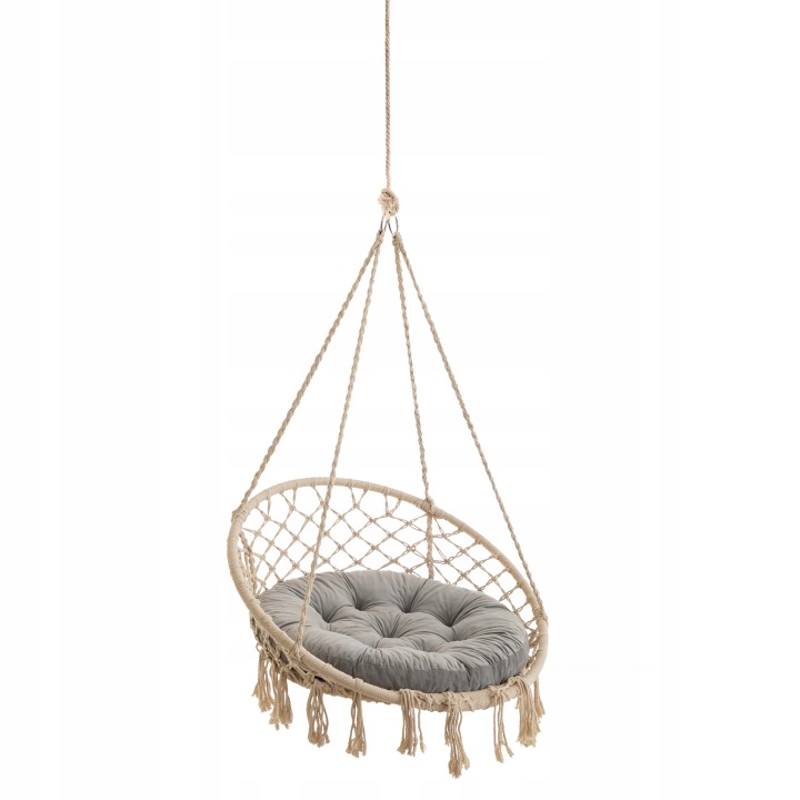 Polštář na houpačku čapí hnízdo boho 65 cm