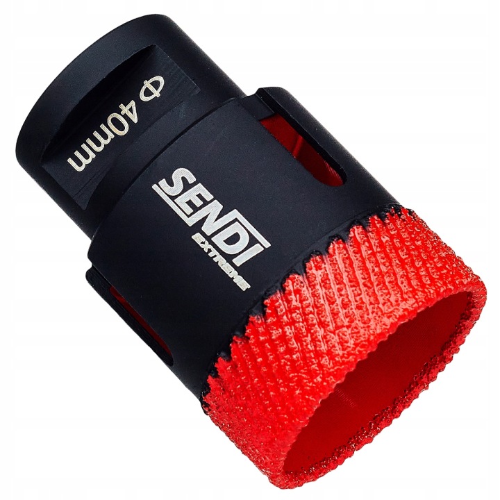 Korunkový Vrták pro dlaždice Sendi Extreme Fi 40 mm M14 na sucho pro dlaždice Gres