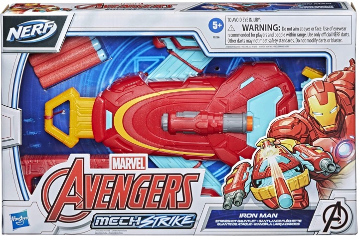 NERF AVENGERS IRON MAN MARVEL рукавиця пускова установка