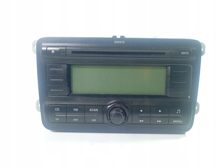 Skoda Fabia 2 II 07-14 RADIO ORYGINALNE CD brakuje kodu OE 10R022432