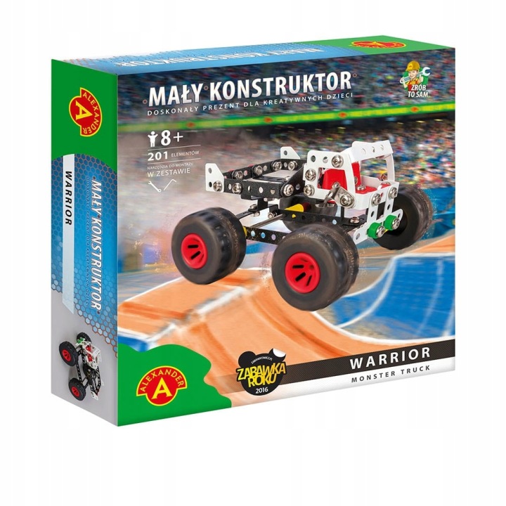 Mały konstruktor Вантажівка Monster Truck Warrior Alexander Творча