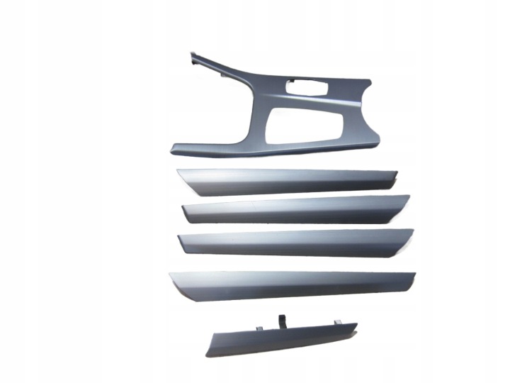 BMW X3 F25 DEKORY Moulage Revêtement Argent d’aluminium FEINSCHLIFF 51167485945