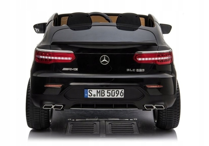 Lean Cars Авто на акумуляторі Mercedes GLC 63S Двомісний LED MP4 Чорний — фото 5
