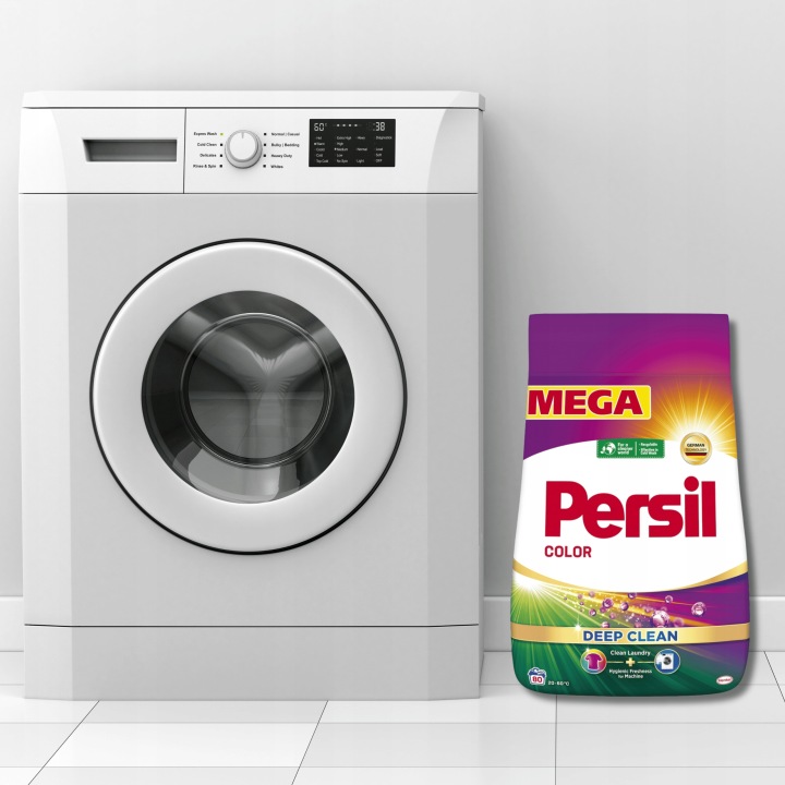 PERSIL колір порошок для прання кольорів 4,4 кг 80 прань DEEP CLEAN мега PACK — фото 5