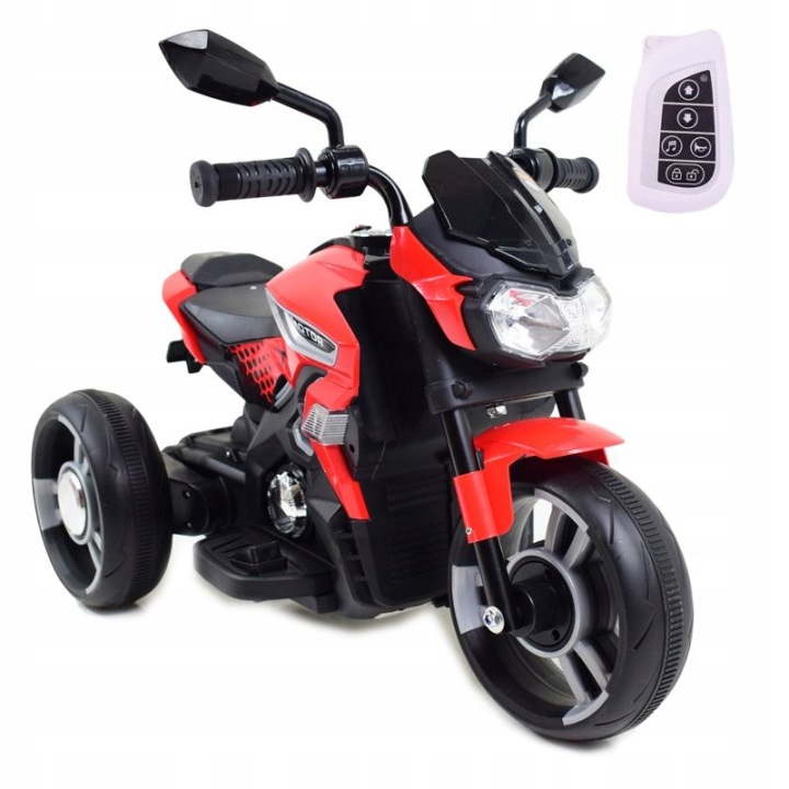 Мотоцикл на акумуляторі SPEED з пультом два двигуни /HZBB-1188F-RC