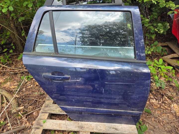 Tür rechts heck rechts hinten OPEL ASTRA H KOMBI GRANATOWE