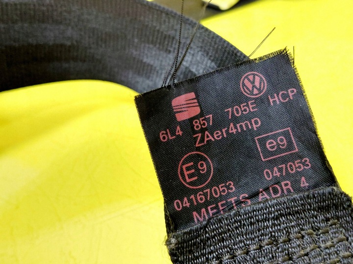 SAFETY PACE LEADER SEAT CORDOBA II III 6L4857705E NR1049 9