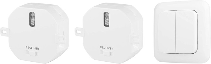 Bezdrátové Wi-Fi ovládané tlačítka Smartwares bílé SH4-99562