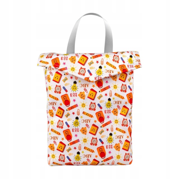Baby Cloth Сумка для підгузків Змивна Багатофункціональна Портативна Nappy Smile 20x25 см