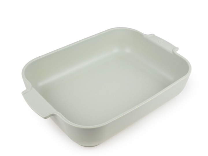 Žáruvzdorná nádoba Peugeot Appolia 40 cm zelená keramika, Francie