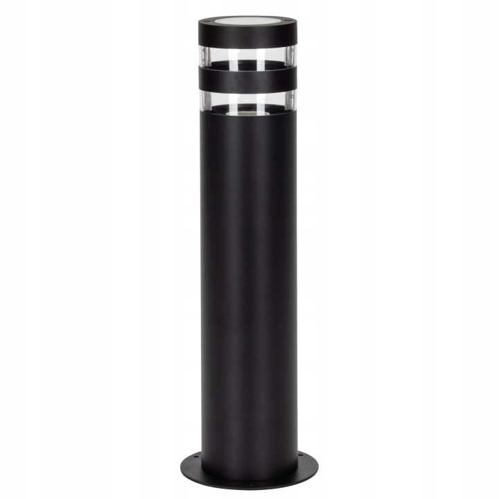 Stojací zahradní lampa 44 cm černá E27 IP54 Polux Rino 324009