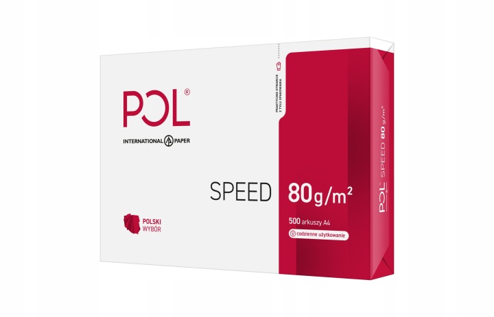 Папір для ксерокса Polspeed A4 80 г 500 аркушів — фото 10