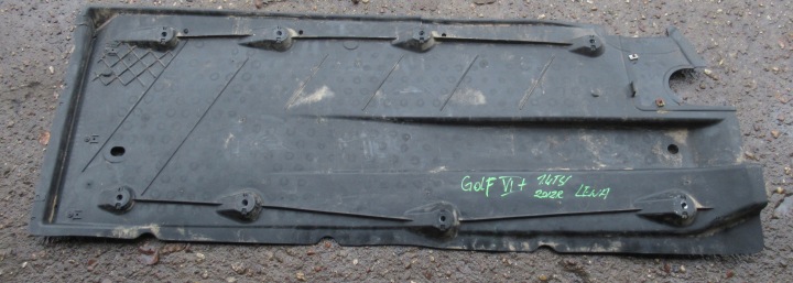 VW GOLF VI+ 12 R Blende Abdeckung Unterfahrschutz links 1K0825201S