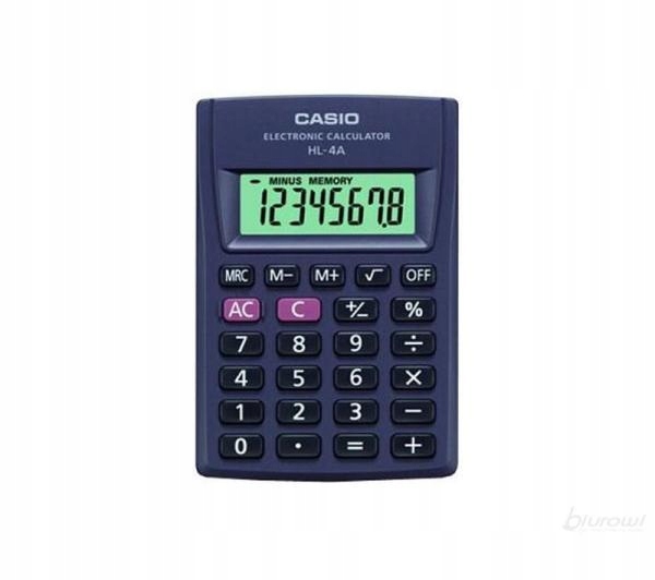 Калькулятор Casio HL-4A BOX — фото 2