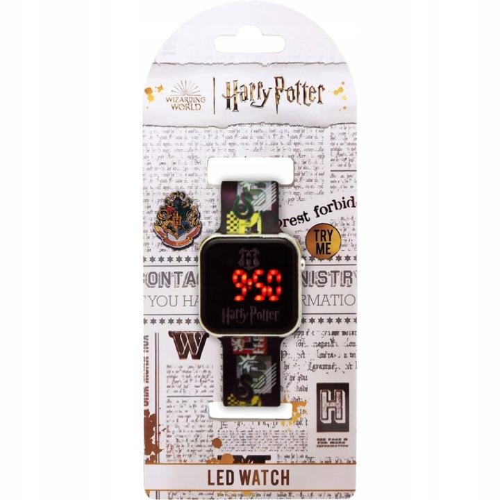 Годинник цифровий LED для дітей Harry Potter Hogwarts — фото 3