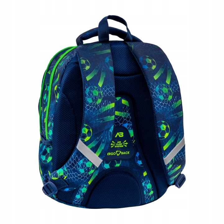 Рюкзак шкільний з кількома відділеннями AstraBag 27 л Футбол м'яч — фото 5
