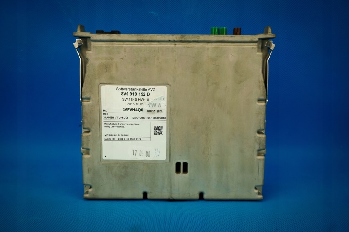 riadiaca jednotka tuner TV Audi A4 8W A5 A6 A7 8V0919192D