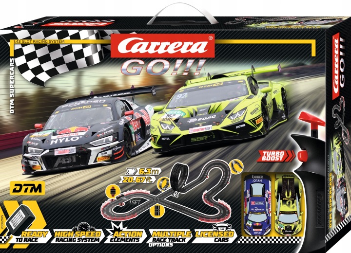 Carrera Go 20062595 DTM Supercars 6,3 м — фото 11