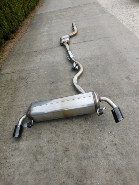 BMW g22 g23 tlumik catalyst exhaust pipe complete as new 7933808 8698977