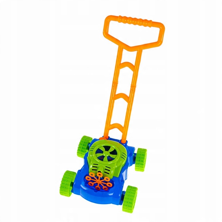 BUBBLE MOWER SOAP BUBBLE MACHINE PUSHER BUBBLE GENERATOR LIQUID Product width 27 cm