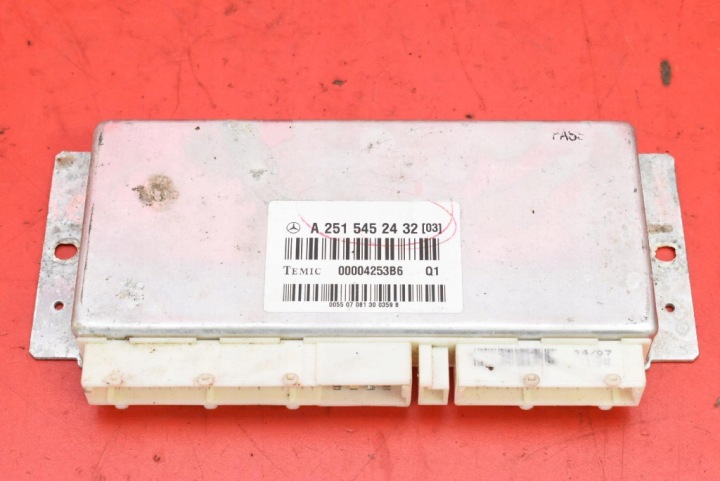 control unit module springing AIRMATIC A2515452432 MERCEDES GL X164 06-09