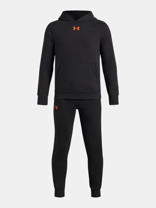 Комбінезон флісовий для хлопчиків Under Armour UA Rival чорного кольору