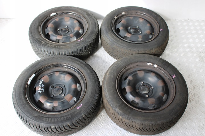 wheels discs metal tyres 185/65 R15 ET23 4X108 CITROEN C3 III 3