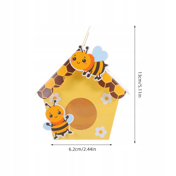 20 шт. Paper Beehive Candy Boxes для Birthday and Wedding Favors — фото 15