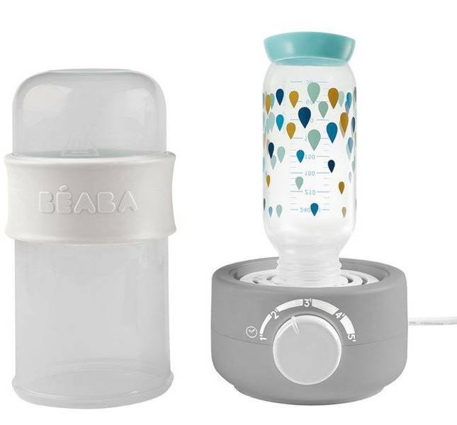 Підігрівач багатофункціональний Beaba Babymilk Second стерилізатор сірий — фото 7