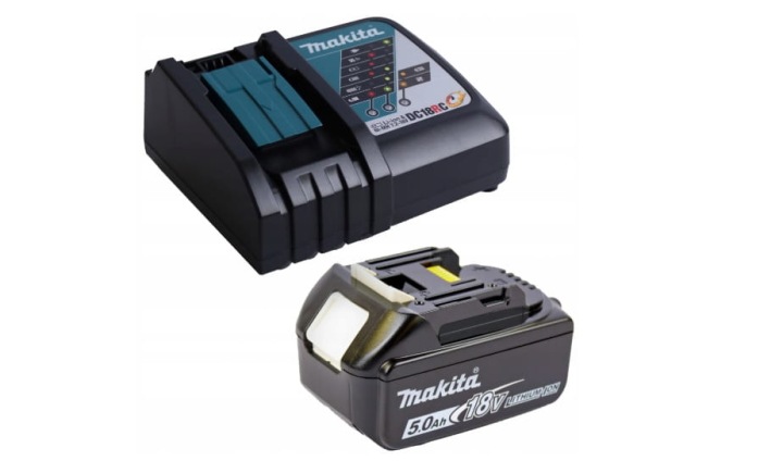 Makita sada Nabíječka DC18RC akumulátor BL1850B