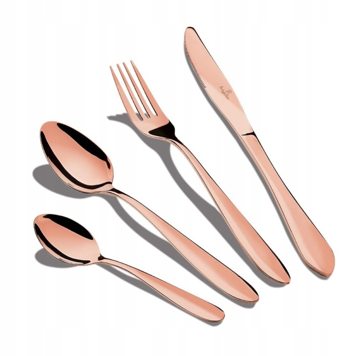 BH-2623 Sada příborů 24 ks Berlinger Haus Rose Gold Collection