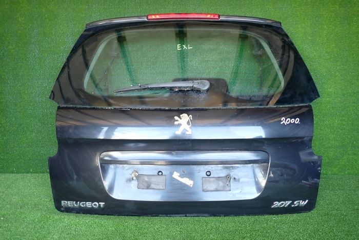 PEUGEOT 207 SW KOMBI Malle / hayon coffre porte arrière Arrière