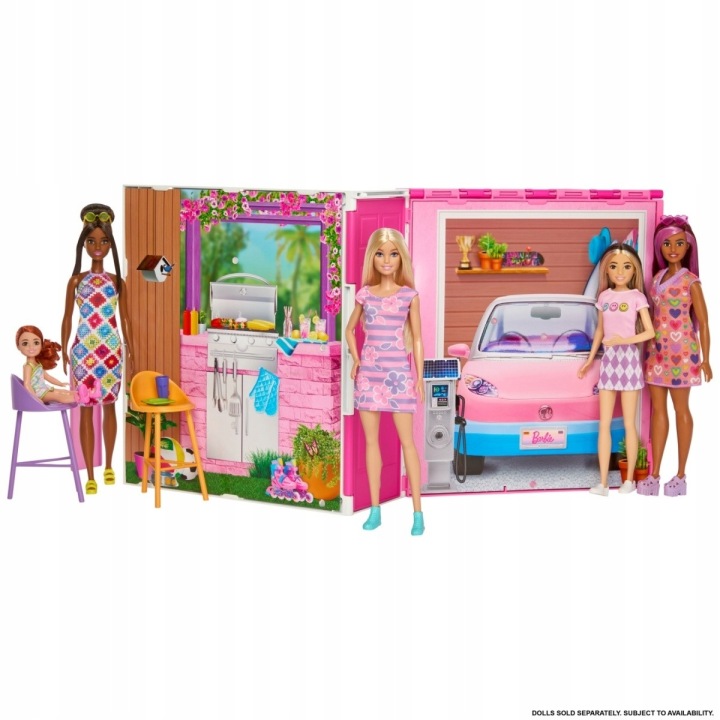 Barbie Getaway House Doll and Ігровий набір Набір Затишний Будиночок Лялька HRJ77
