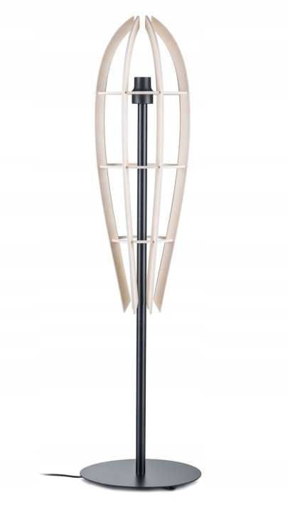 Moderní stojací lampa 120 cm přírodní Boho E27
