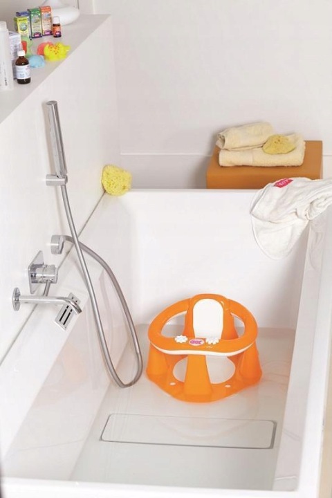 Крісло для купання Flipper Evolution для ванни 6-15 місяців бірюзовий OKBaby — фото 6