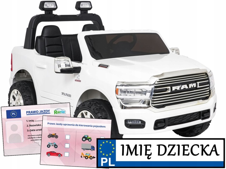 Ramiz Транспортний засіб RAM 3500 Білий